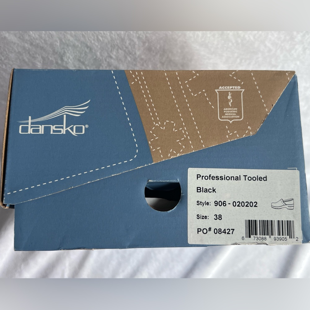 Dansko Professional Tooled Clogs - Black